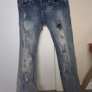 miss me light wash boot cut